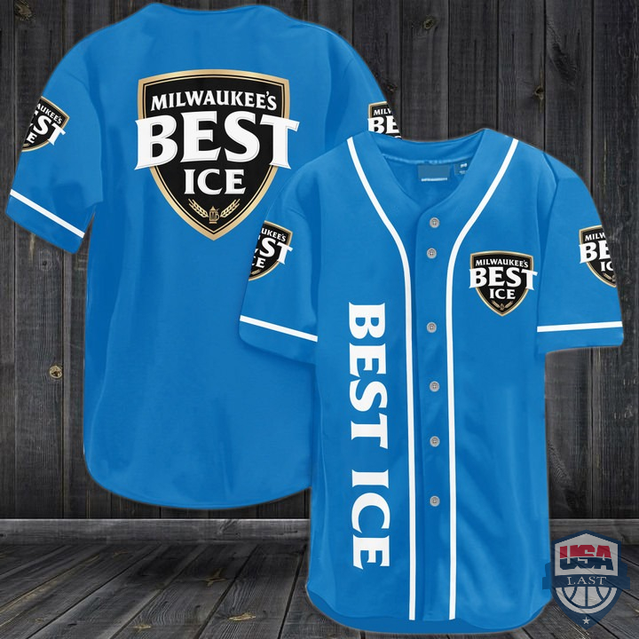 Milwaukee’s Best Ice Beer Baseball Jersey