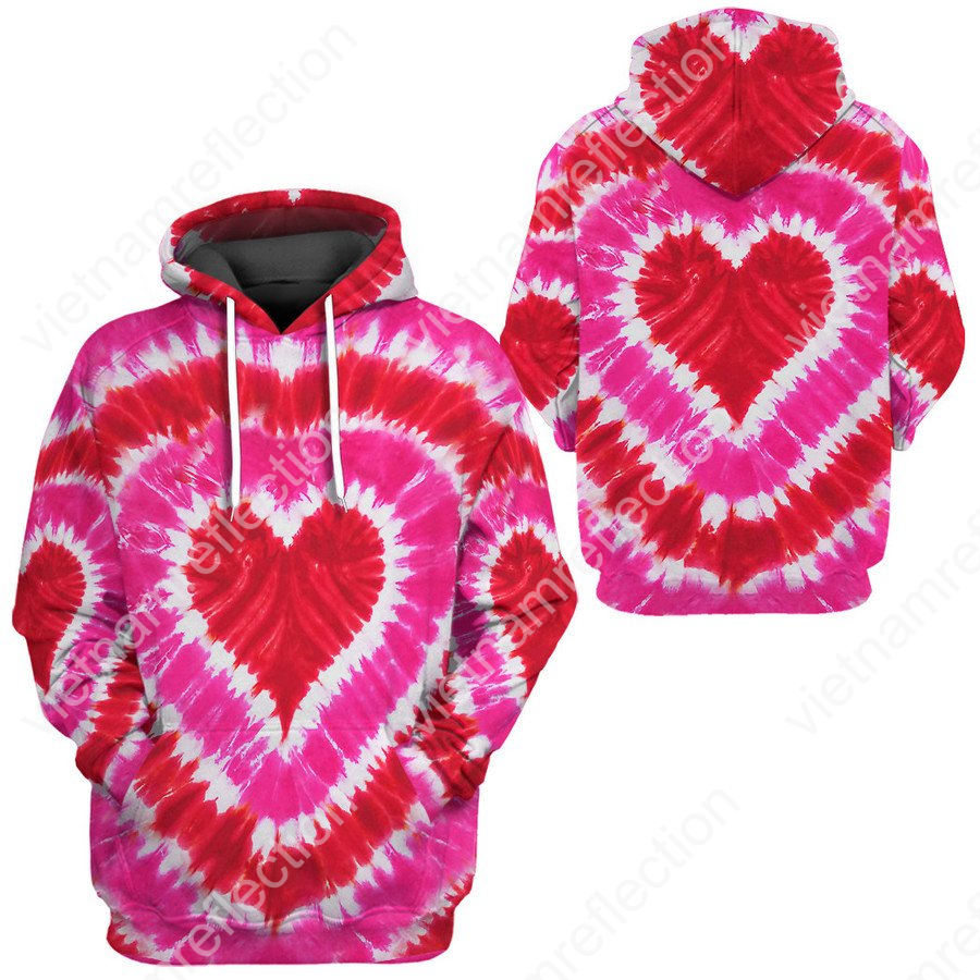 Full of love happy valentine's day 3d hoodie t-shirt apparel