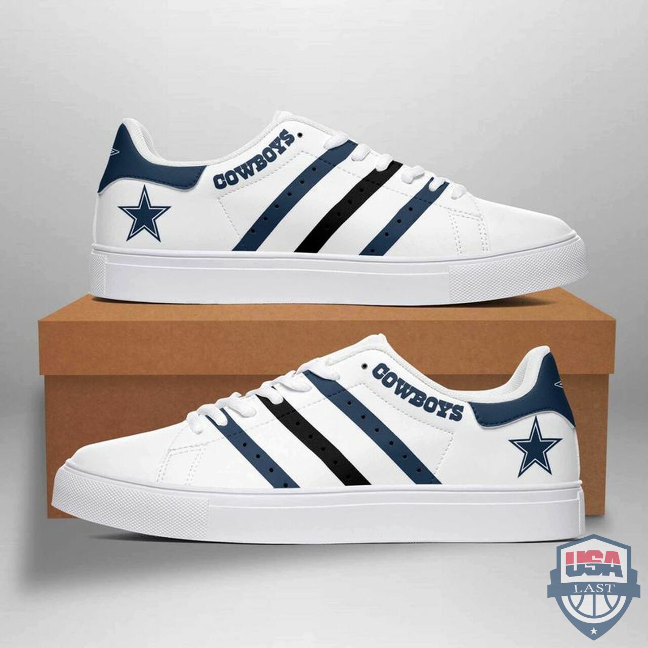 [Trending] Dallas Cowboys Stan Smith Shoes Style 01