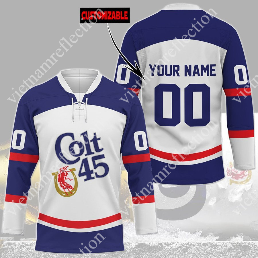 Personalized Colt 45 hockey jersey