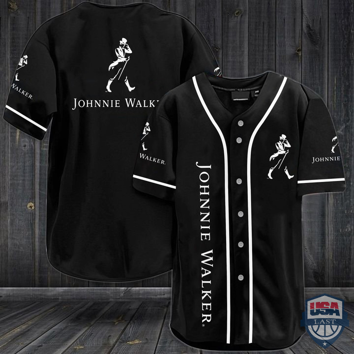 Johnnie Walker Scotch Whisky Baseball Jersey