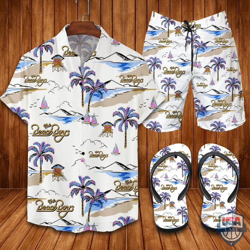 The Beach Boys Aloha Hawaiian Shirt Beach Short