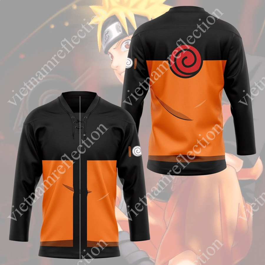 Naruto Shippuden hockey jersey