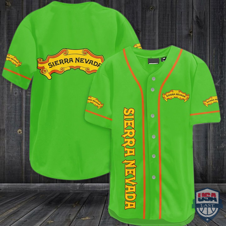 Sierra Nevada Beer Baseball Jersey