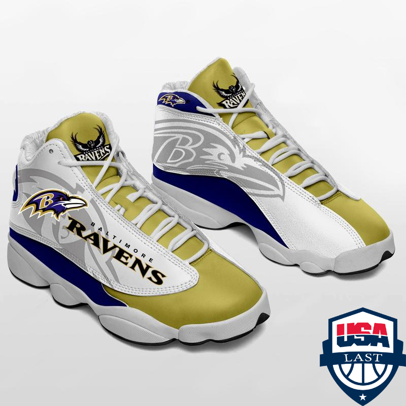 Baltimore Ravens NFL ver 3 Air Jordan 13 sneaker