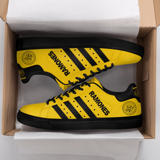 Ramones band yellow Stan Smith shoes