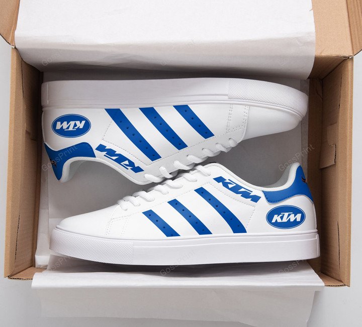 KTM Racing white blue Stan Smith Shoes