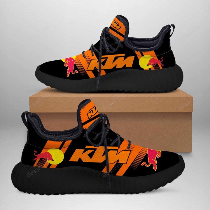 KTM Racing Red Bull red orange yeezy shoes