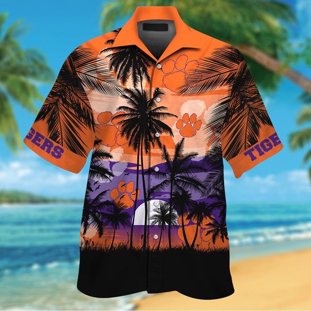 clemson tigers hawaiian shirt