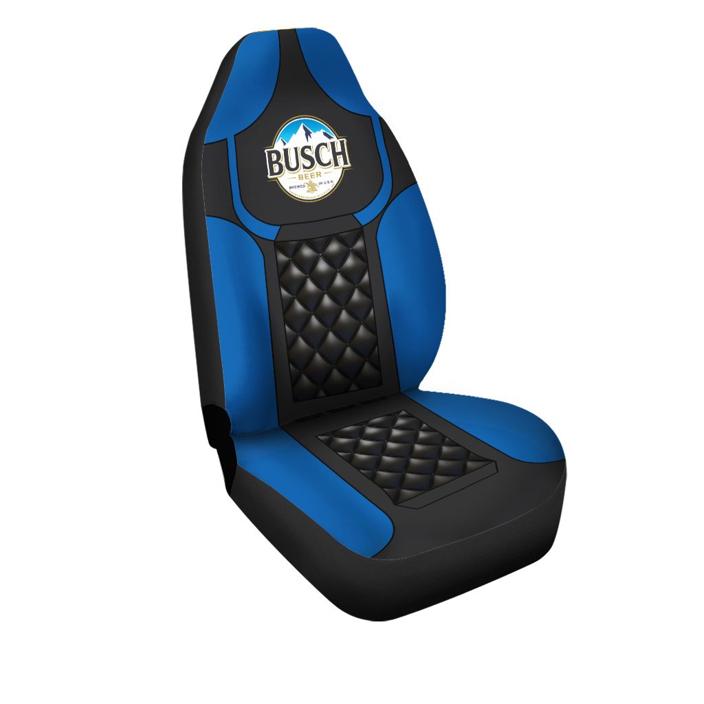 Busch Light car seat cover