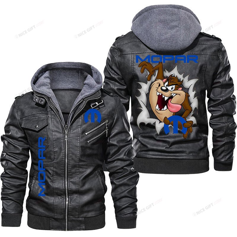 NEW Mopar Taz Leather Jacket