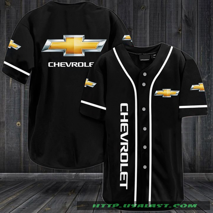Chevrolet Baseball Jersey Shirt