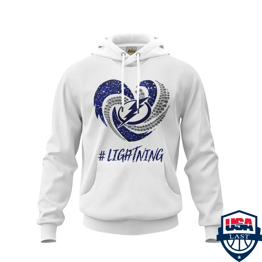 Tampa Bay Lightning NHL 3d hoodie apparel