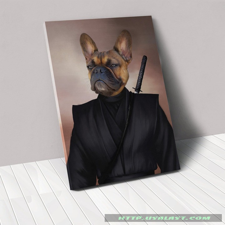 Personalized Pet The Ninja Poster And Canvas Print