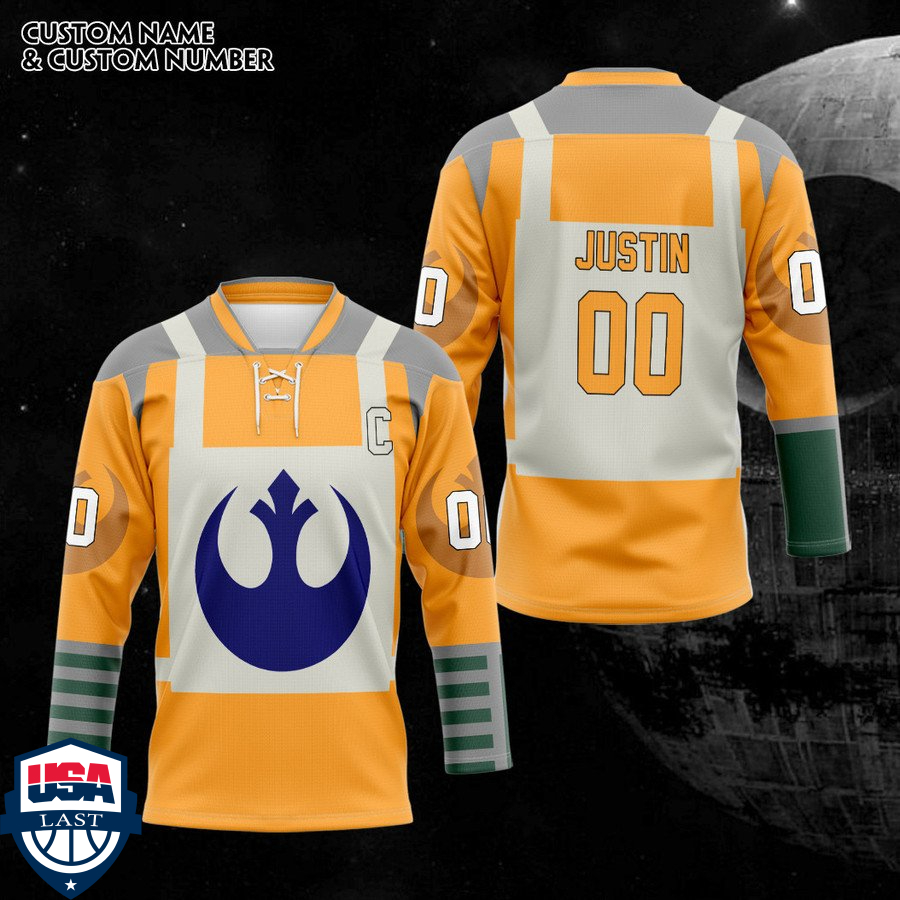 Star Wars The Rebel Alliance personalized custom hockey jersey