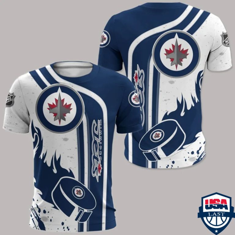 Winnipeg Jets NHL ver 1 all over printed hoodie