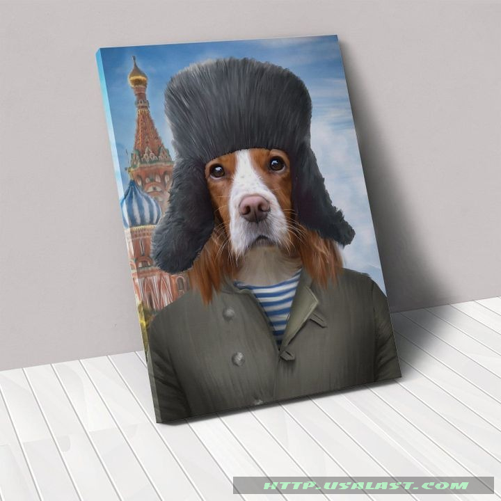 The Russian Personalized Pet Image Poster Canvas