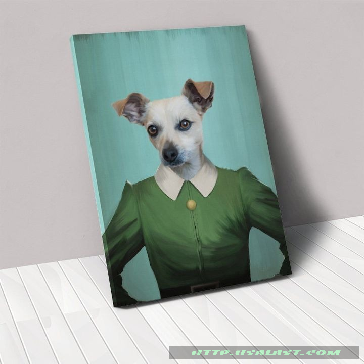 The Elf Custom Pet Portrait Poster Canvas