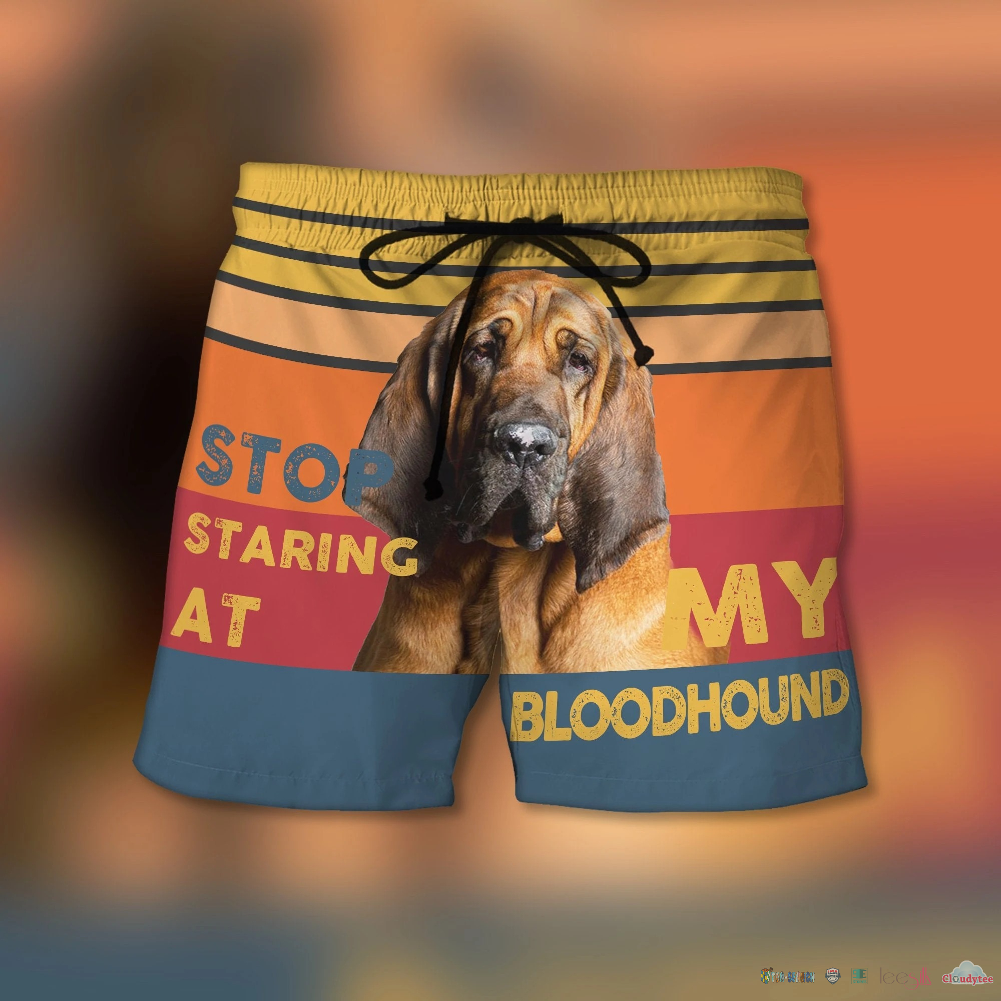 New Fashion Stop Staring At My Bloodhound Beach Shorts