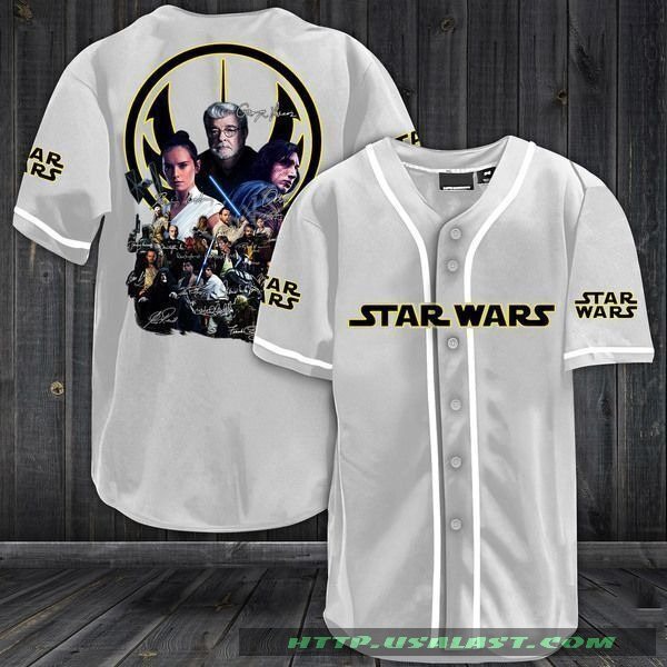 Star Wars Movie Baseball Jersey Shirt