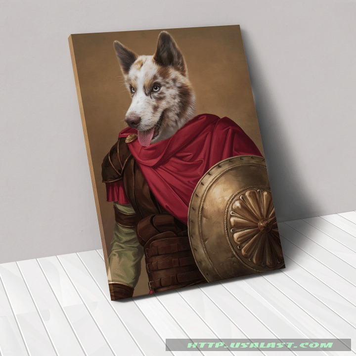 The Gladiator Personalized Pet Image Canvas And Poster