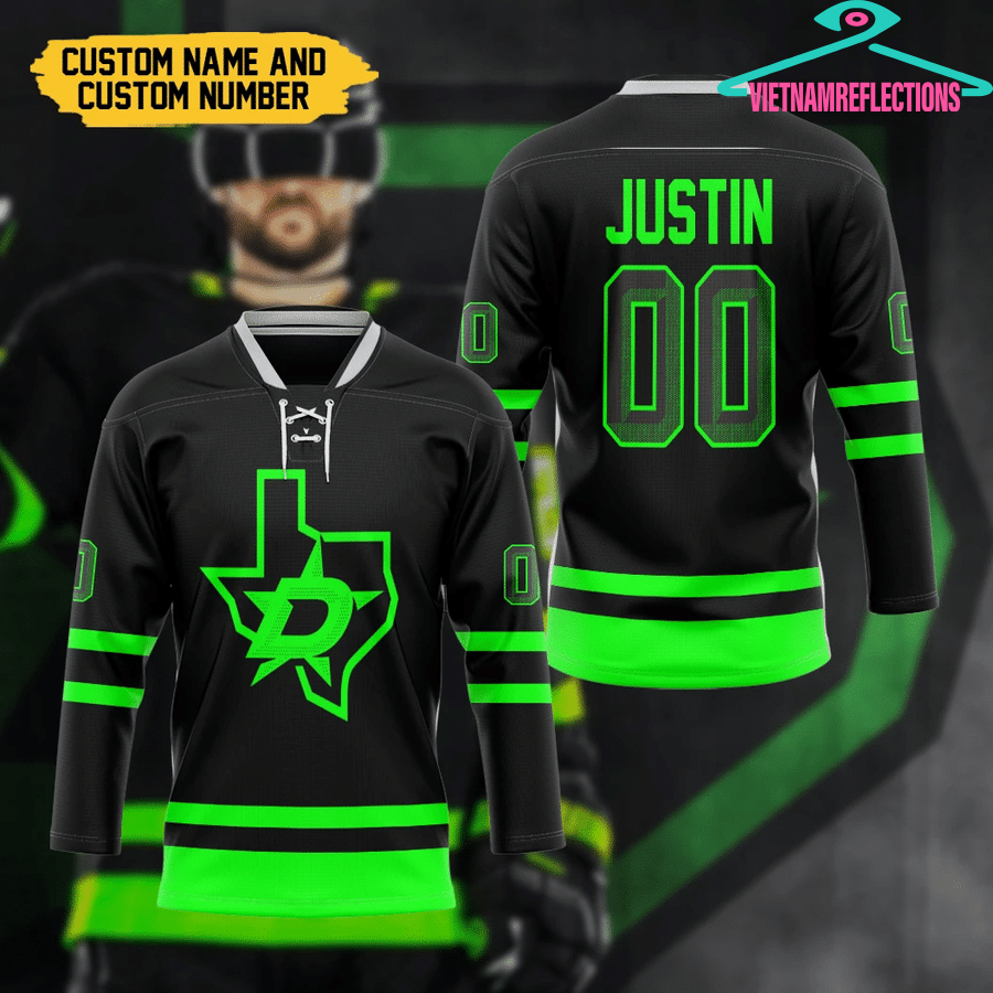 Dallas Stars NHL personalized custom hockey jersey