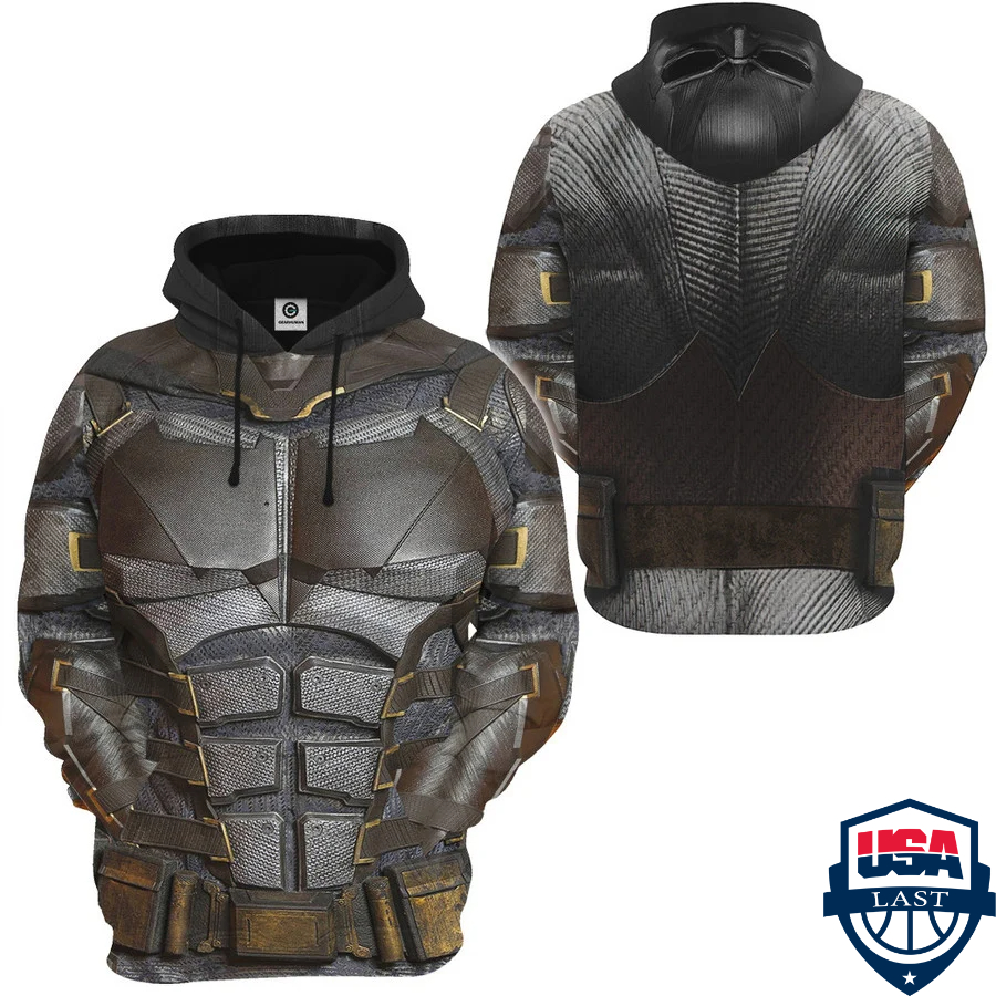 Batman iron costume 3d hoodie apparel