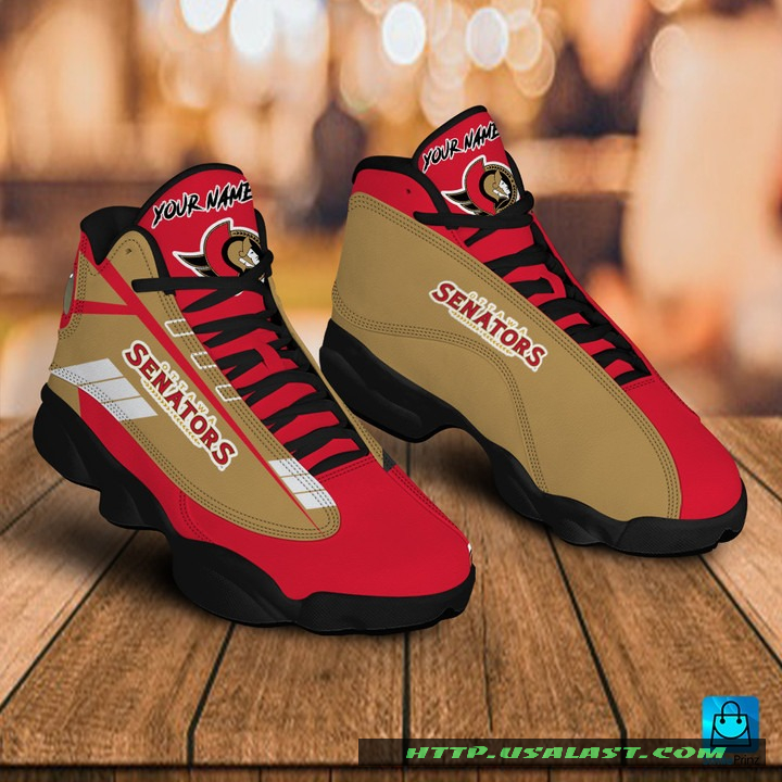 Sale OFF Personalised Ottawa Senators Air Jordan 13 Shoes