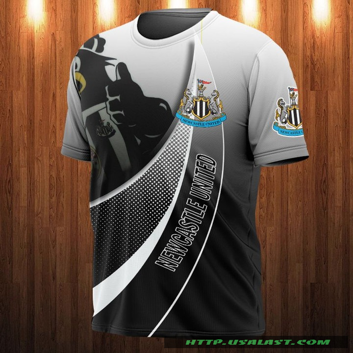 Newcastle United F.C Monty Magpie 3D All Over Print Shirt