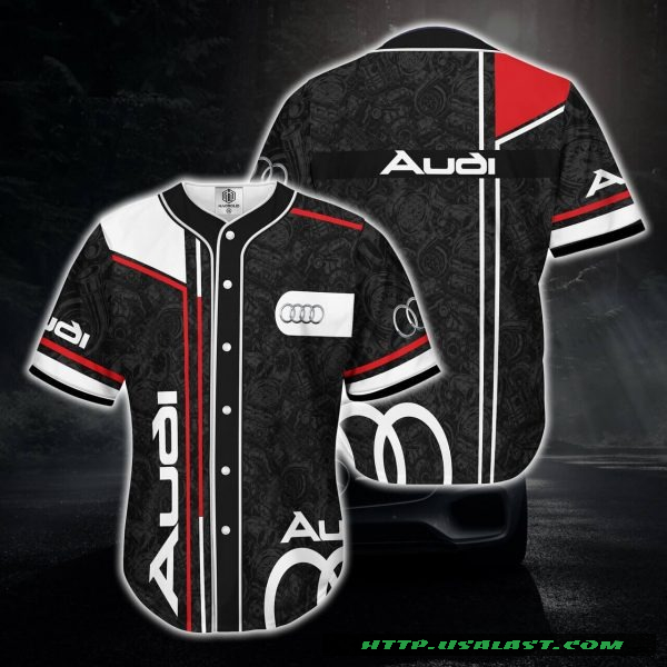 New Audi Sport Baseball Jersey Shirt