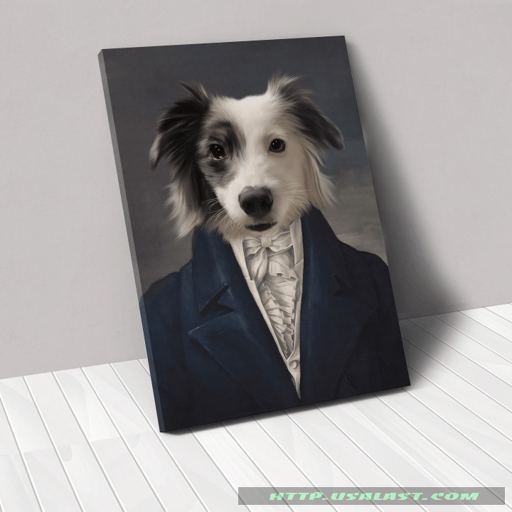 The Aristocrat Personalized Pet Image Canvas And Poster