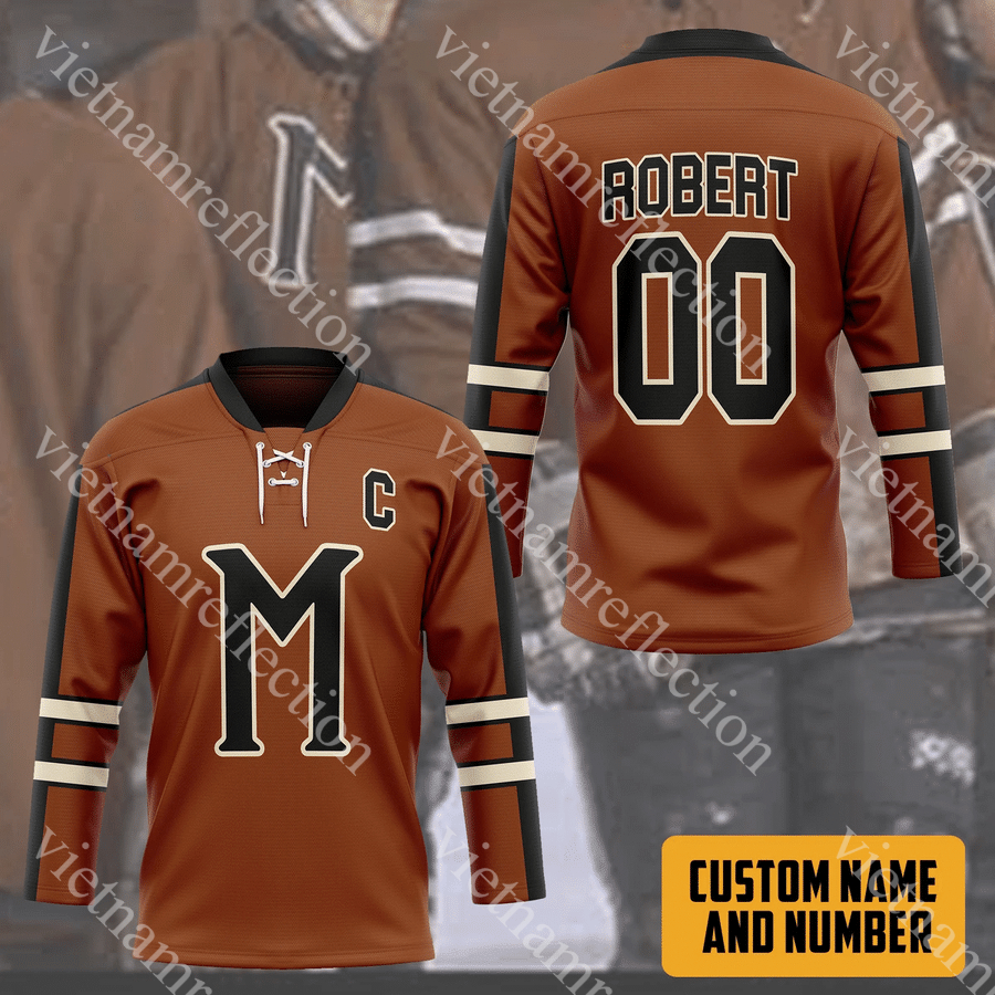 10 Bieber Mystery Alaska personalized custom hockey jersey