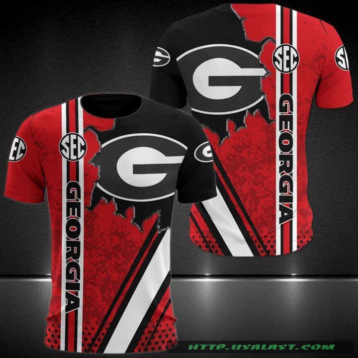 BEST SEC Georgia Football 3D Hoodie T-Shirt
