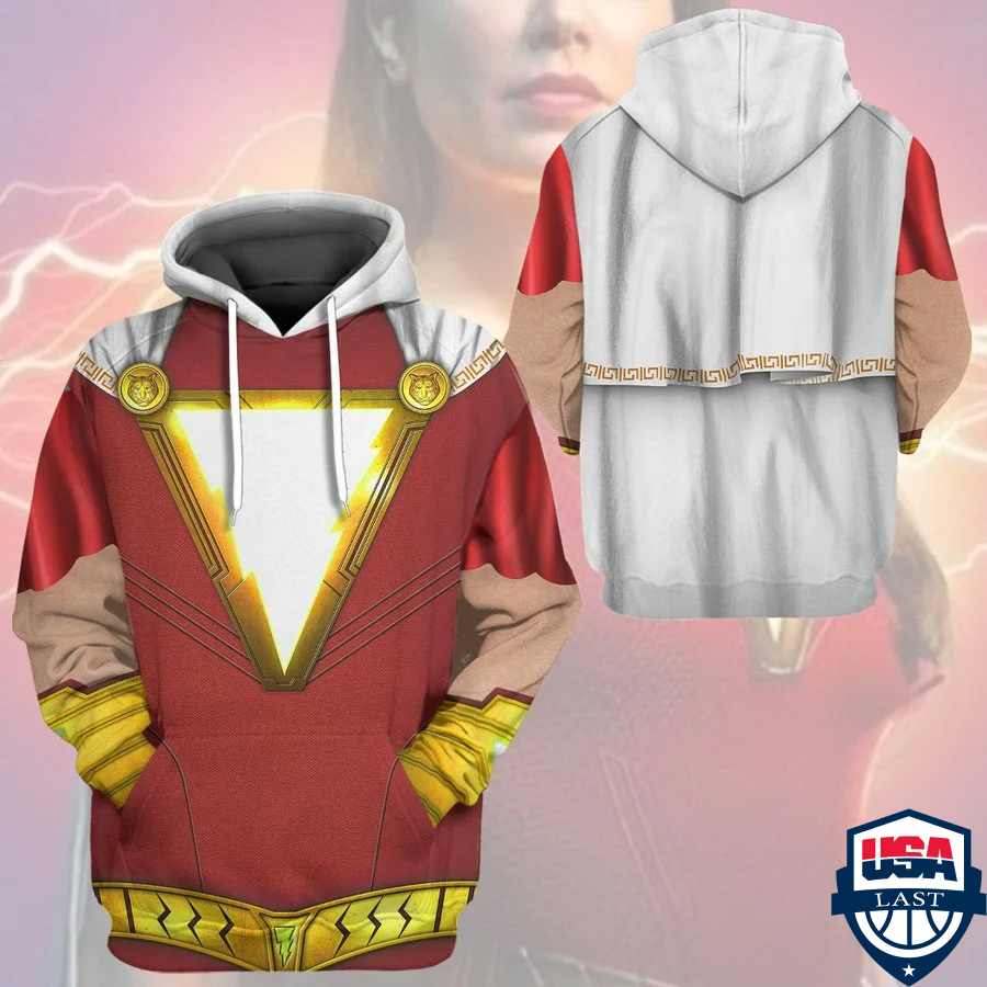 Lady Shazam Mary Bromfield 3d hoodie apparel