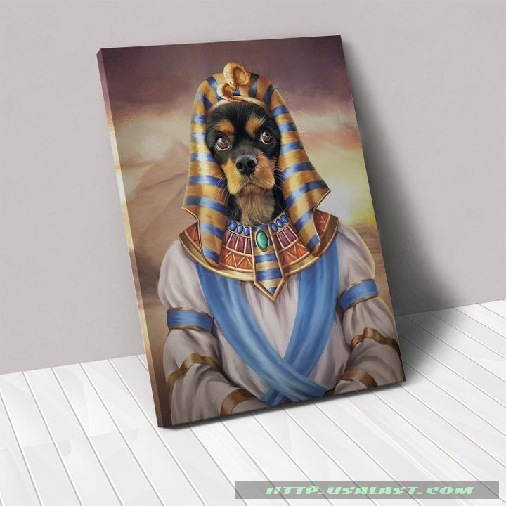 The Pharaoh Custom Pet Photo Poster Canvas Print