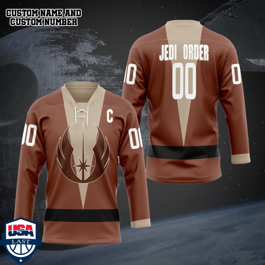 Star Wars The Jedi Order personalized custom hockey jersey