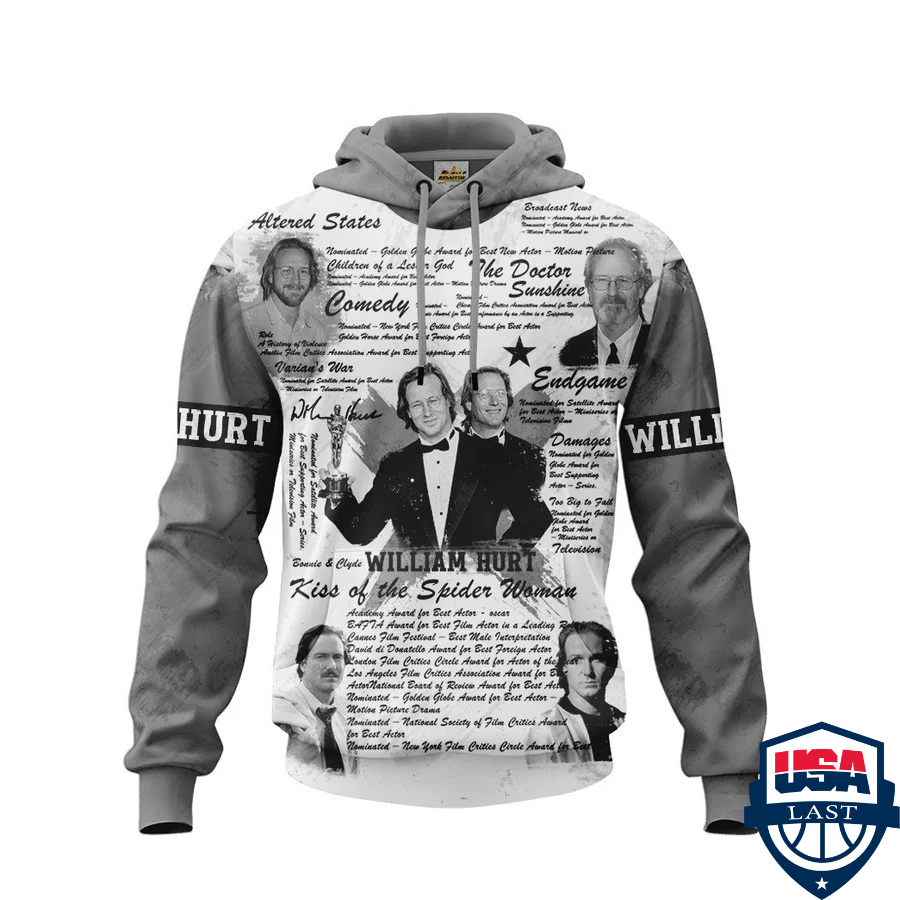 William Hurt Kiss of the Spider Woman 3d hoodie apparel