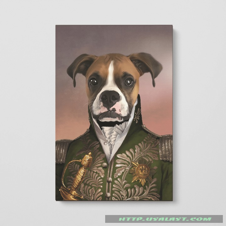 Personalized Pet The Green General Poster And Canvas Print