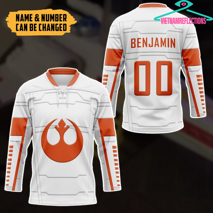 Xwing personalized custom hockey jersey