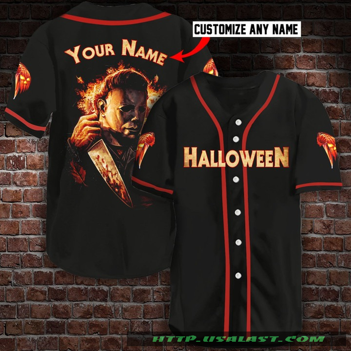 Michael Myers Personalized Baseball Jersey Shirt