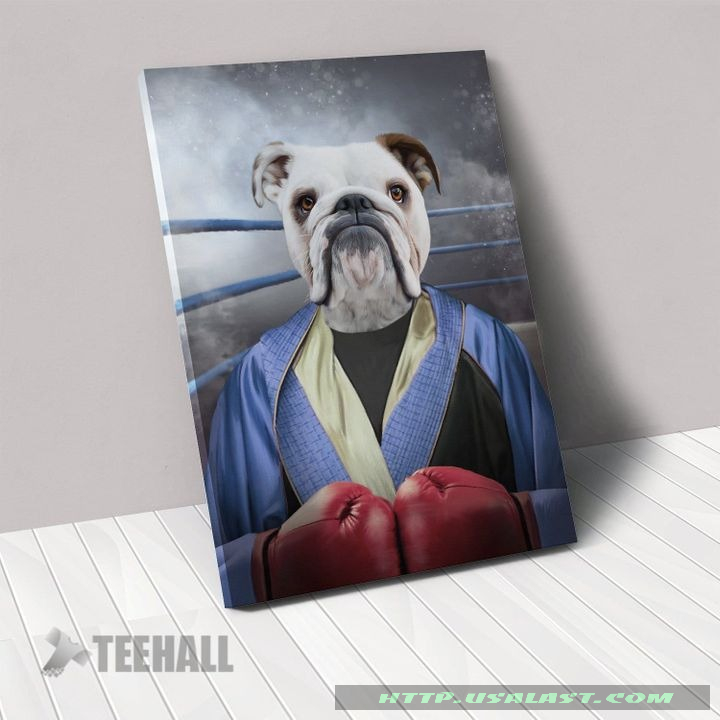 Personalized Pet The Boxer Poster And Canvas Print