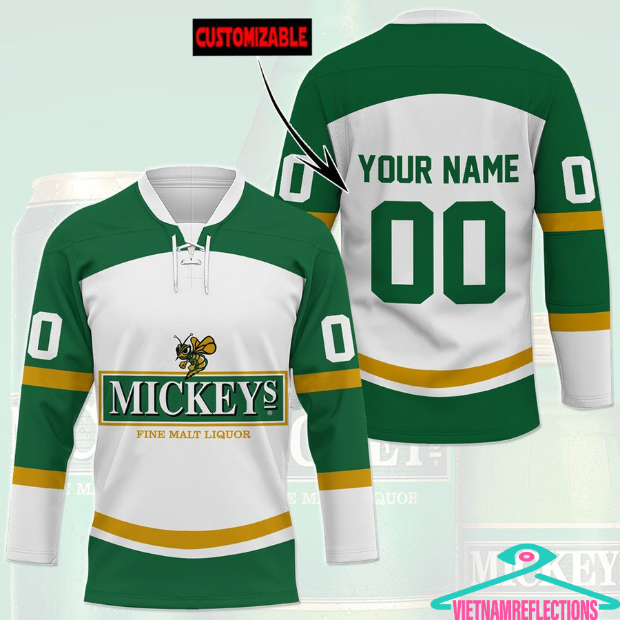 Mickey's personalized custom hockey jersey