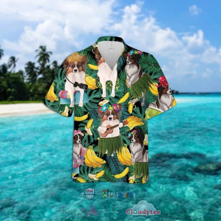 RyiViKat-T280322-053xxxPapillon-Dog-Banana-Tropical-Hawaiian-Shirt-1.jpg