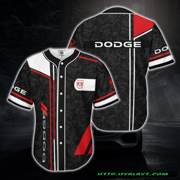 New Dodge Automobile Company Baseball Jersey Shirt