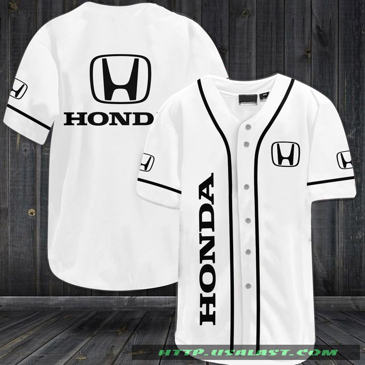 Honda Baseball Jersey Shirt