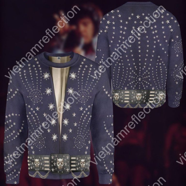 Elvis Presley Owl Jumpsuit 3d hoodie t-shirt apparel