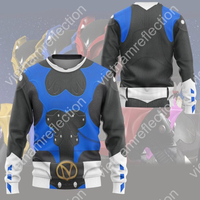 Psycho Rangers Blue Psycho costume 3d hoodie t-shirt apparel