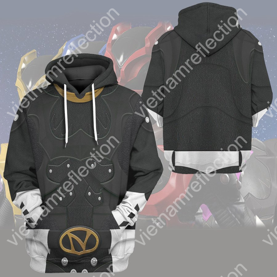 Psycho Rangers Black Psycho costume 3d hoodie t-shirt apparel