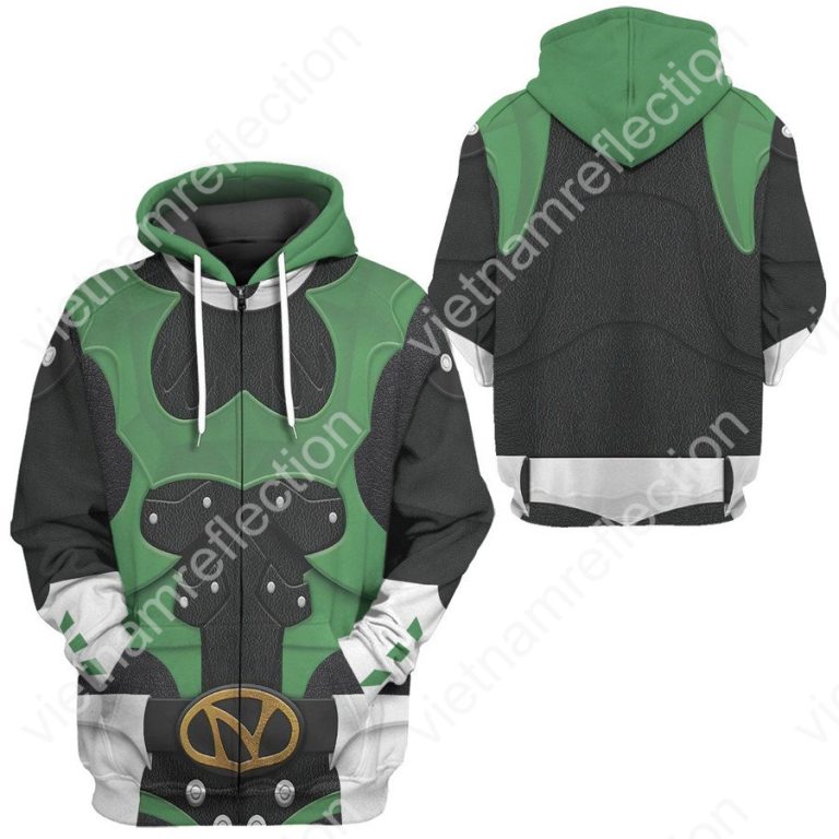 Psycho Rangers Green Psycho costume 3d hoodie t-shirt apparel