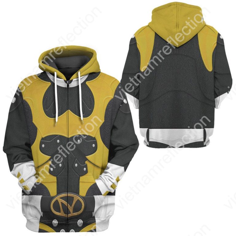 Psycho Rangers Yellow Psycho costume 3d hoodie t-shirt apparel